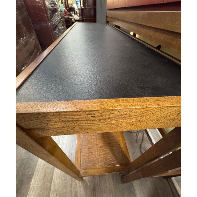 Persimmon 1966 Mid-Century Modern Expanding Bar Cabinet With Pull-Out Serving Console For Sale - Image 8 of 12