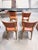 This is a set of four Thonet dining/cafeteria chairs from the late 60s possibly early 70s. If you happen to be an alumni...