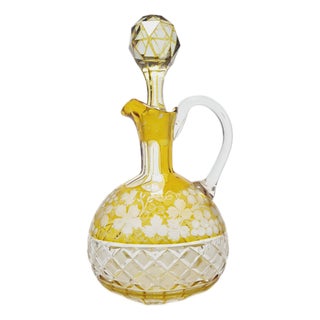 Art Deco Carafe from Josephinehutte, 1950s For Sale