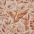 Abstract SAMPLE - Schumacher x Abel Macias Canopy Fabric In Terracotta For Sale - Image 3 of 6