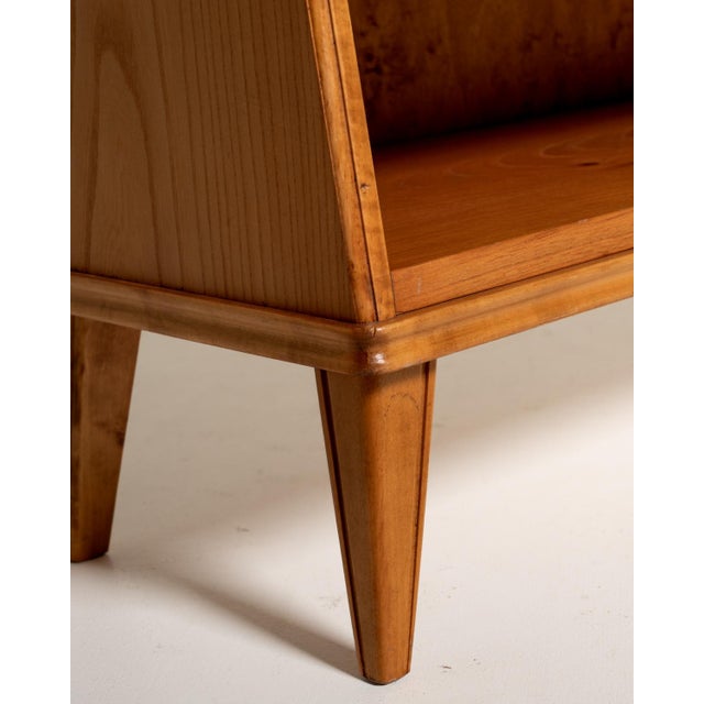 Vintage Scandinavian Elm Bookcase, 1940s For Sale - Image 6 of 8