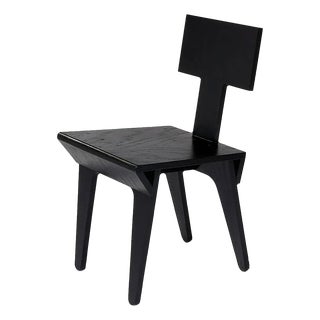 1950s After Nathan Lerner Constructivist Black Side Chair For Sale