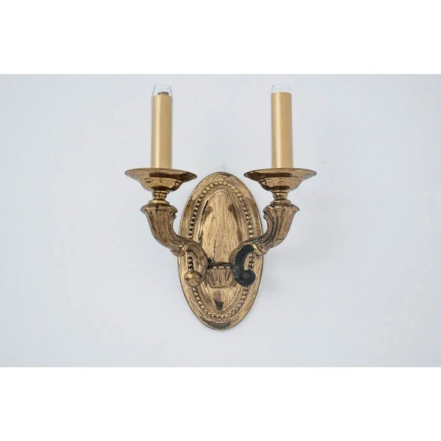 Mid 20th Century Wall Lamps, 1950s, Set of 2 For Sale - Image 3 of 9