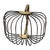 Brass Vintage Art Deco Style Wire Bread/Fruit Basket in Stainless Steel and Brass Plate Handle For Sale - Image 8 of 12