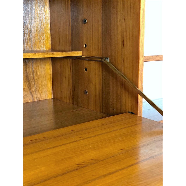 1960s Vintage Double-Sided Bookcase, 1960s For Sale - Image 5 of 16