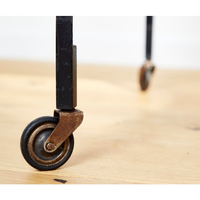 Metal Bar Cart by Herbert Hirche for Christian Holzäpfel, 1956 For Sale - Image 7 of 12