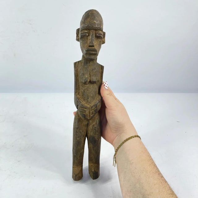 Brown Early 20th Century Lobi Figure Burkina Faso For Sale - Image 8 of 8