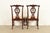 Baker Furniture Chippendale Carved Mahogany Side Chairs or Dining Chairs, Pair For Sale - Image 11 of 13