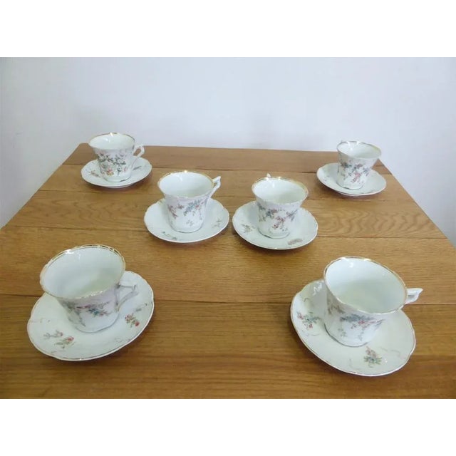 1950s Ceramic Tea Set, Set of 16 For Sale - Image 5 of 18