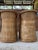 Boho Chic Pair 1980’s Coastal Large Braid Rattan Bar Stools For Sale - Image 3 of 11
