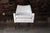 Mid-Century American “Squirm” Lounge Chair, model 3042, designed by Paul McCobb for Custom Craft, Inc. USA 1957, whitel...
