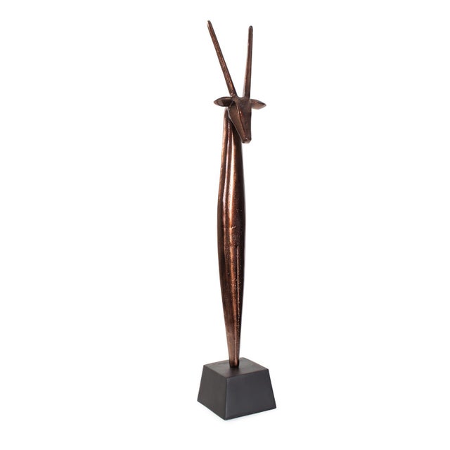 Brown Nakuru Wilderses Sculpture For Sale - Image 8 of 10
