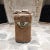 1940s Distressed Military Ice Bucket Portable Chest Leather Canvas For Sale - Image 4 of 11