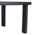 Extendable Dining Table in Black Oak from Contours For Sale - Image 5 of 12