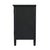 2020s Flagstaff 30 in. W Rectangular Wood 2 Door Cane Accent Storage Cabinet, Black Cane For Sale - Image 5 of 8