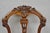 Antique Victorian Carved Walnut French Tapestry Parlor Side Chairs - Set of 4 For Sale - Image 4 of 15