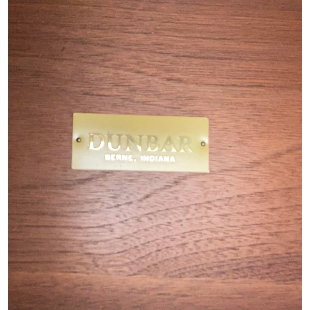 Wood Mid 20th Century Edward Wormley Dining Table #5900 for Dunbar For Sale - Image 7 of 8