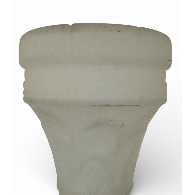 Glass Salvador Dali White Glass Sculpture or Perfume Bottle For Sale - Image 7 of 9