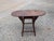 Vintage Americana Style Drop Leaf Side Table Rustic Country Colonial For Sale - Image 10 of 11