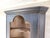 Black Primitive Shaker Style Paint Distressed Corner Cabinet by Ezra G Tiffin Ohio For Sale - Image 8 of 12