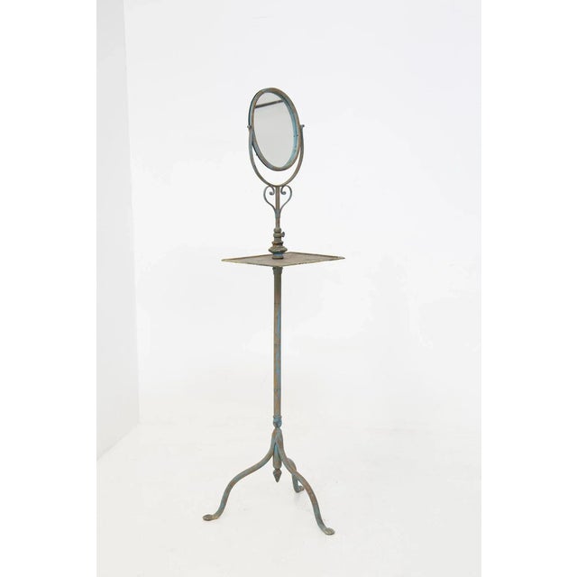 Wrought Iron Vanity Mirror, 1890s For Sale - Image 10 of 10