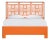 Finn Platform Bed King - Orange For Sale