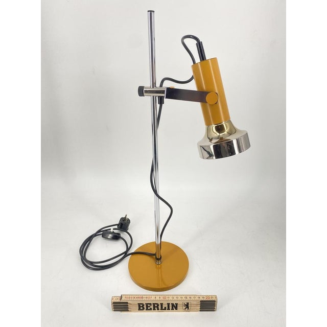 Space Age Table Lamp with Adjustable Spot from Sische, Germany, 1970s For Sale - Image 3 of 12