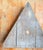 We are selling this super cool primitive rustic blue painted wood piece. This piece was most likely originally a table top...