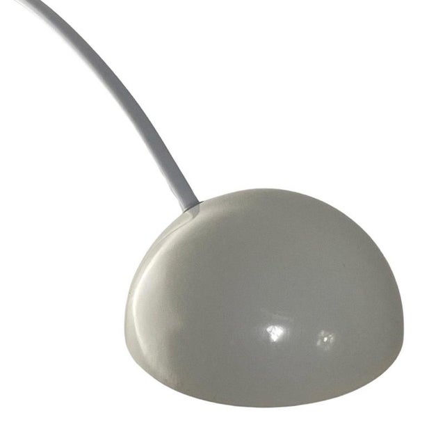 Postmodern Vintage German Space Age Arc Shaped Desk Lamp For Sale - Image 4 of 7