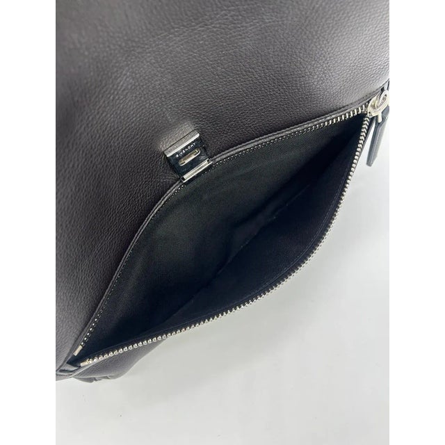 Animal Skin Givenchy Black Leather Pandora Pure Flap Bag For Sale - Image 7 of 12