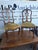 Vintage Italian Walnut Table with Chairs, 1940s, Set of 7 For Sale - Image 3 of 8