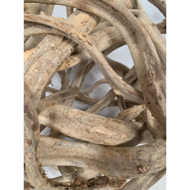 Vine of the Earth Entwined Round Shaped Sphere For Sale - Image 4 of 8