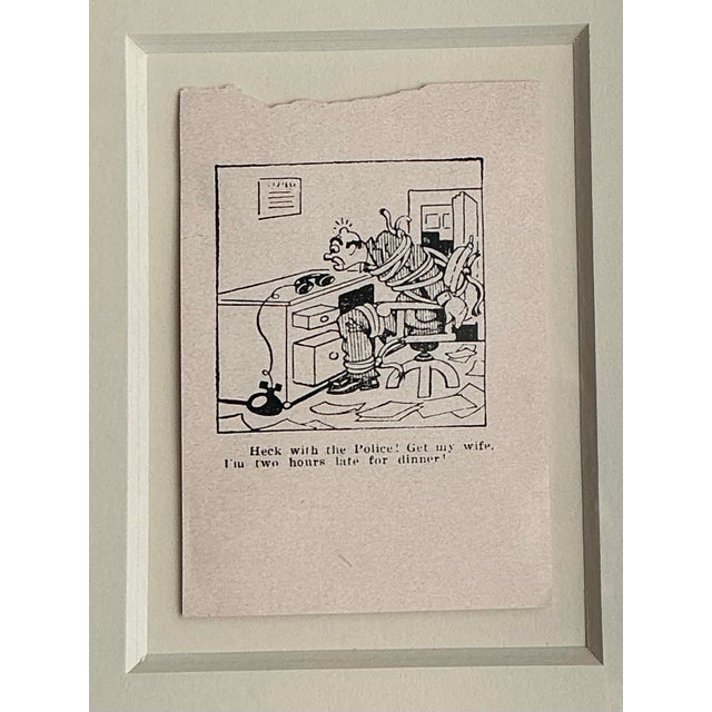 Vintage Framed Comic Book Prints - Set of 6 For Sale - Image 9 of 12