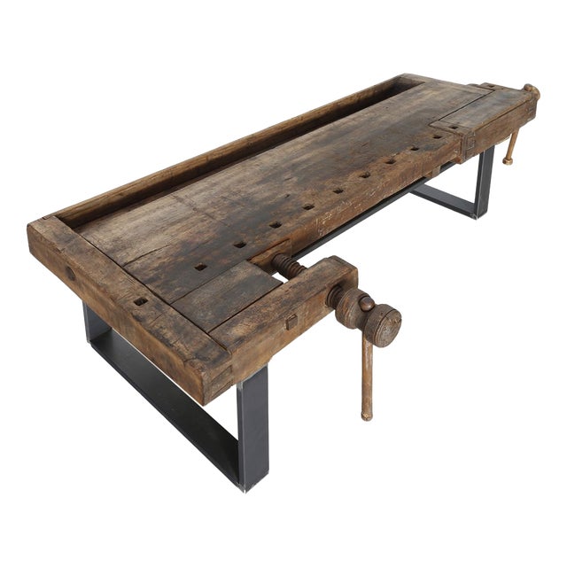 Low Beech Table, 1960s For Sale