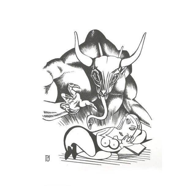 Pierre Jacob - Minotaure-Manga-A 2021 For Sale