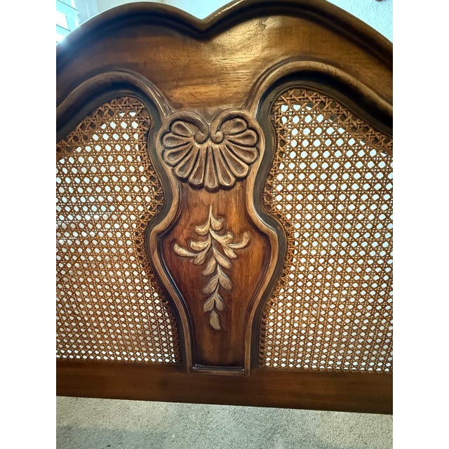 Century Drexel Heritage Brittany Collection French Provincial King Headboard For Sale - Image 9 of 9
