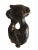 Modern Abstract Bronze Sculpture Handle for Push Door, 1960s For Sale - Image 3 of 5