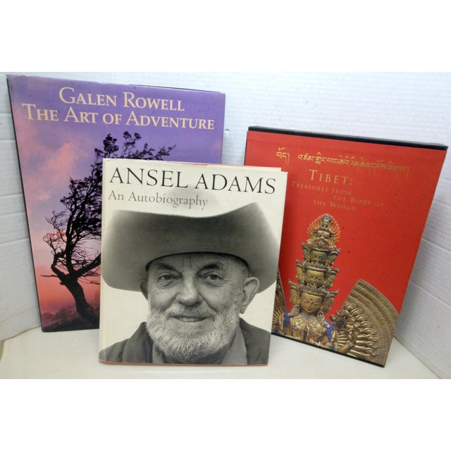 A 3-book lot geared to Adventure traveling and exotic natural locations rarely seen by man. Galin Rowell's dedication to...
