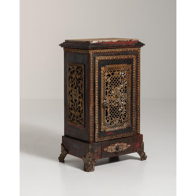 19th Century Victorian Brown Wood China & Display Cabinets For Sale - Image 15 of 16