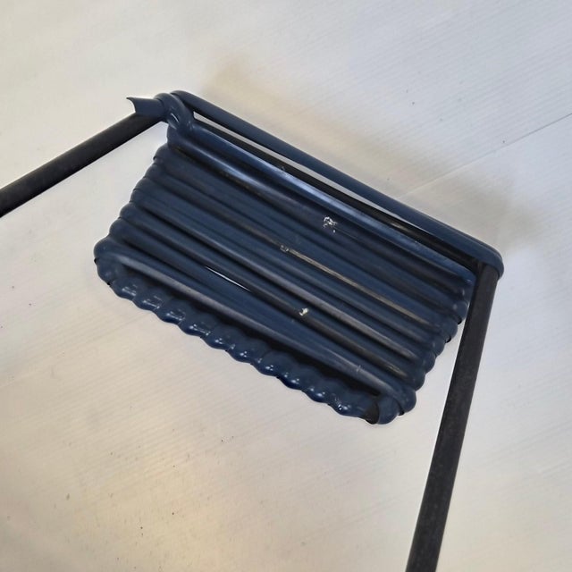 Vintage Metal and Plastic Scoubidou Chairs, 1950s, Set of 3 For Sale - Image 12 of 17