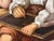 Brown Continental School, Children at Their Lessons, Oil on Canvas, Europe, 19th C. For Sale - Image 8 of 14