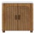 Fluted Wood Bedside Table / Nightstand For Sale