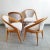 Mid-Century Chairs in Beech & Looped Fabric by Charles Ramos, 1950s, Set of 4 For Sale - Image 9 of 12