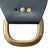 Metal Vintage English Horse Brass Leather Martingale With Five Brass Medallions – Leather Equestrian Wall Decor, Ralph Lauren Style For Sale - Image 7 of 9