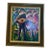 1971 Mid-Century Modern Nino Giuffrida "Carnaval D'Enfants" Oil Painting - Framed For Sale