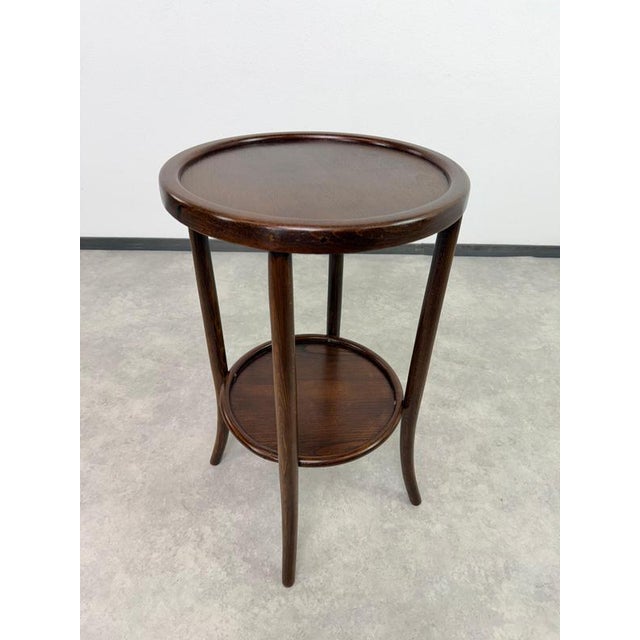 Wood Vintage Side Table from Thonet, 1930s For Sale - Image 7 of 9