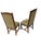 Art Deco Side Chairs in Oak and Macassar Ebony by Willem Penaat, 1917, Set of 2 For Sale - Image 6 of 11