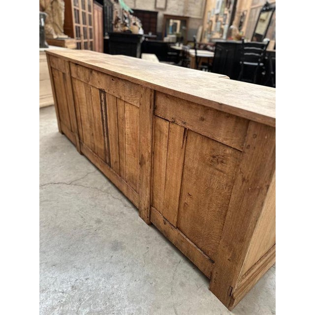 19th Century Solid Oak Sideboard For Sale - Image 13 of 14