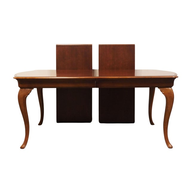 Thomasville Thomasville Furniture King Street Collection Cherry Contemporary Traditional 114" Dining Table 42621-752 For Sale - Image 4 of 10