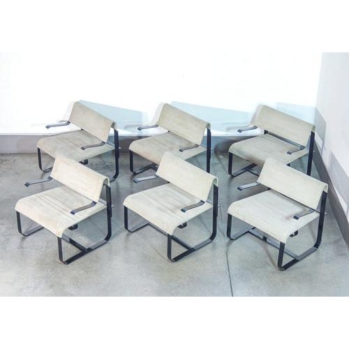 Vintage Dining Chairs by G. Offredi for Saporiti, 1970, Set of 6 For Sale - Image 17 of 18